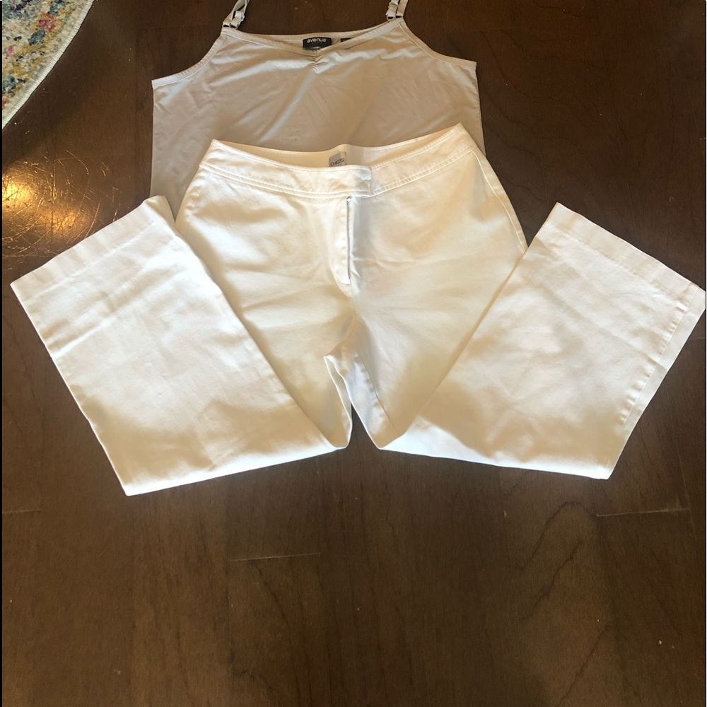 Chico’s White Capri SZ 3 (16-18)
